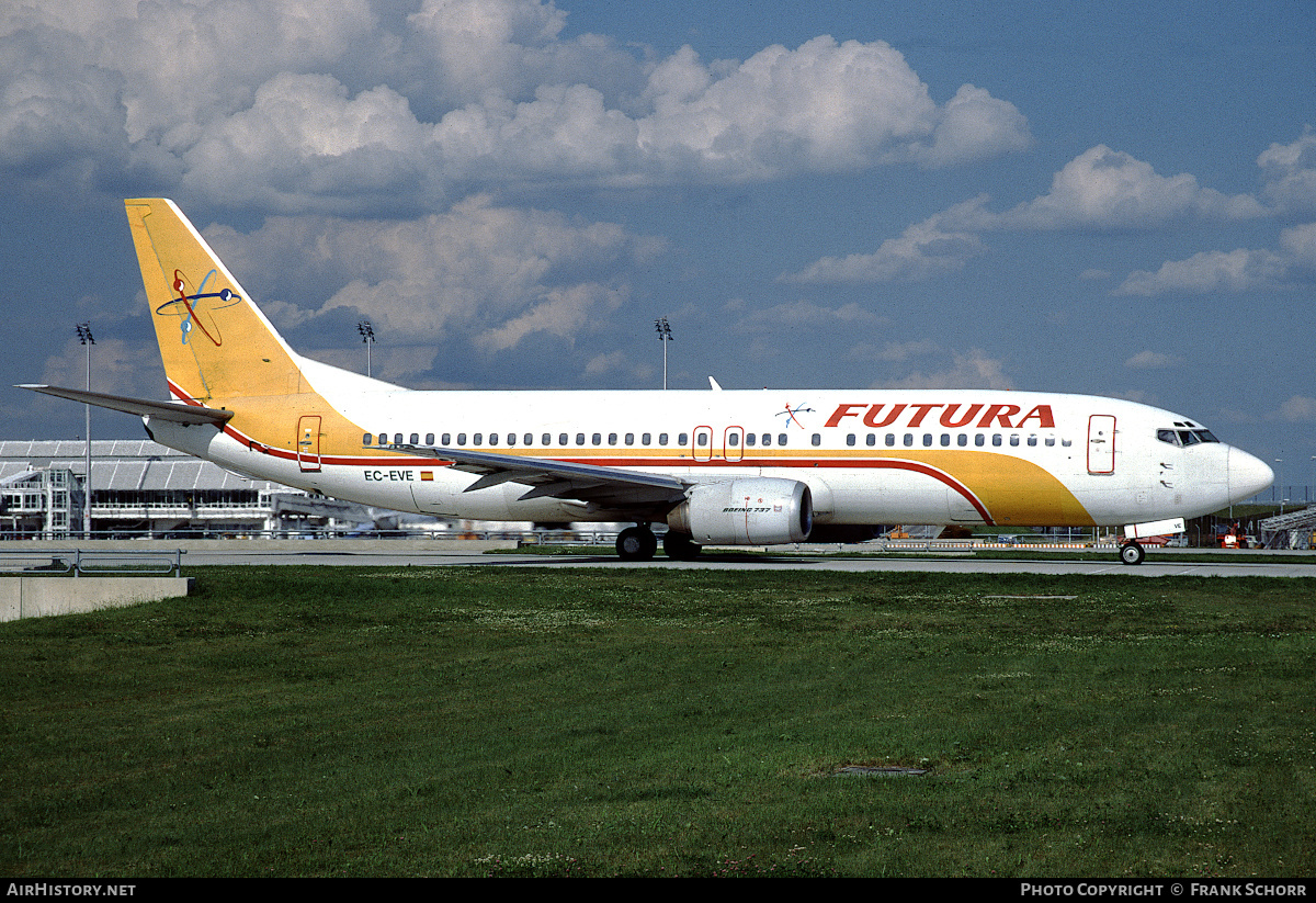 Aircraft Photo of EC-EVE | Boeing 737-4Y0 | Futura International Airways | AirHistory.net #451801