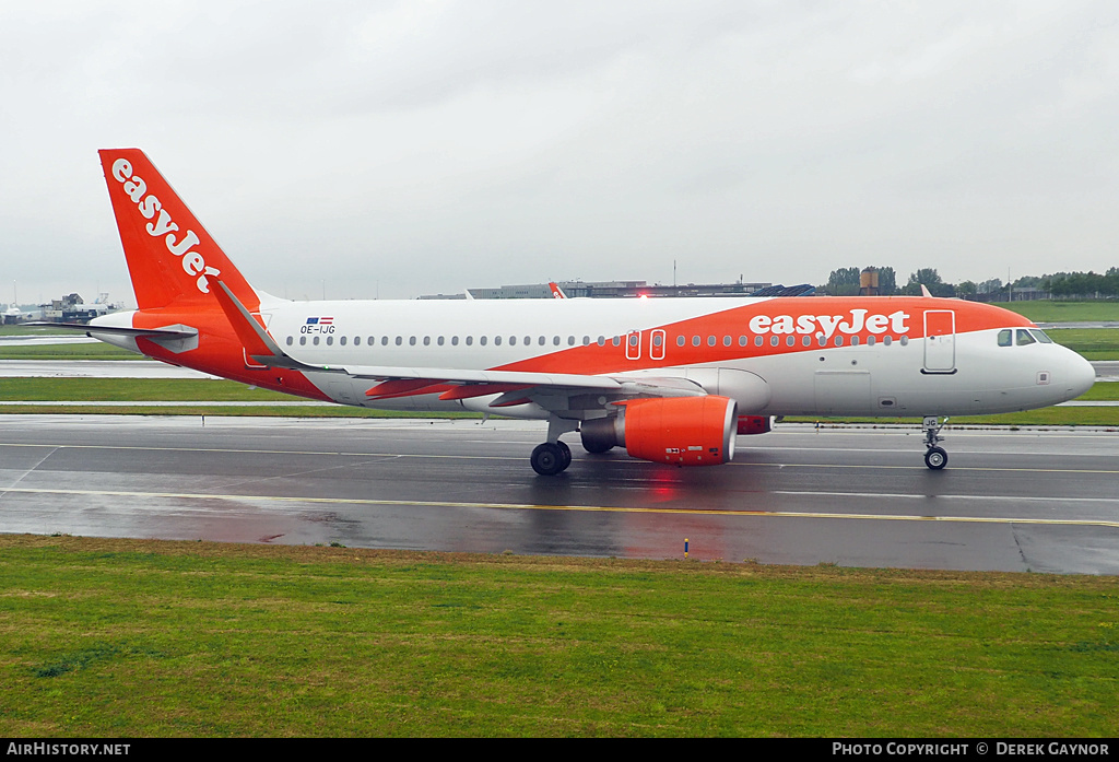 Aircraft Photo of OE-IJG | Airbus A320-214 | EasyJet | AirHistory.net #451814