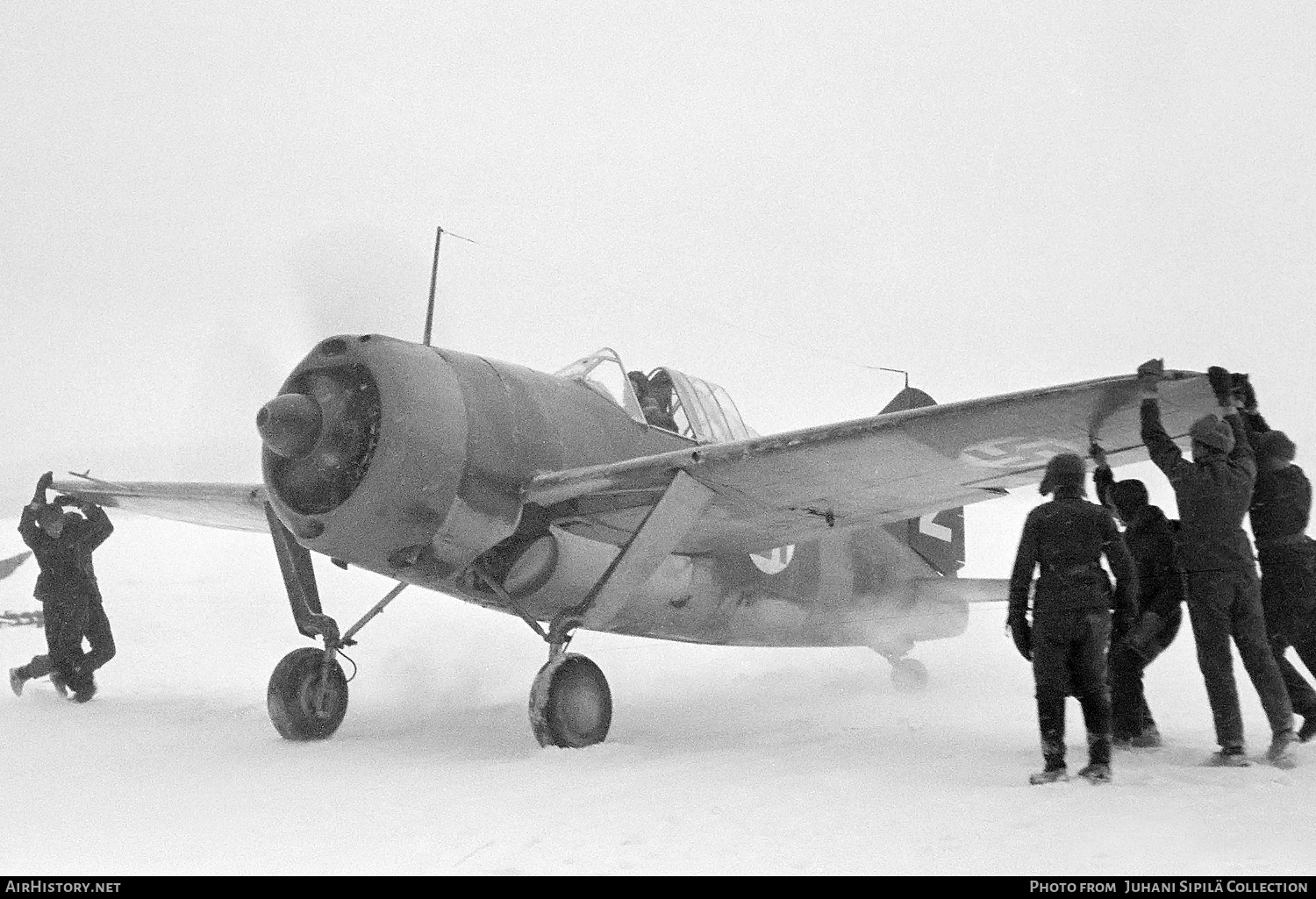 Aircraft Photo of BW-352 | Brewster B-239 Buffalo | Finland - Air Force | AirHistory.net #451833