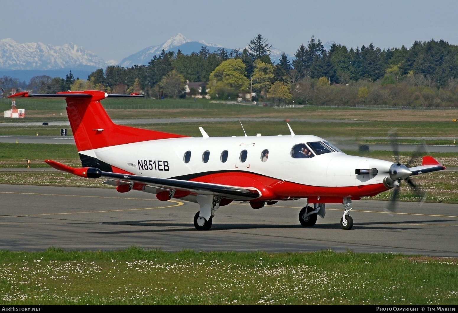 Aircraft Photo of N851EB | Pilatus PC-12/47 | AirHistory.net #451841