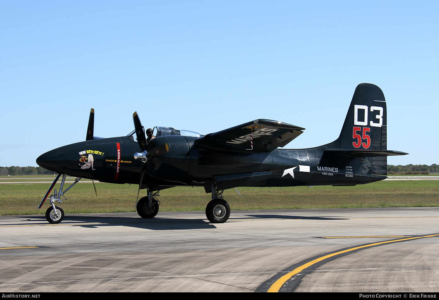 Aircraft Photo of N700F / NX700F / 80390 | Grumman F7F-3P Tigercat | USA - Marines | AirHistory.net #451857