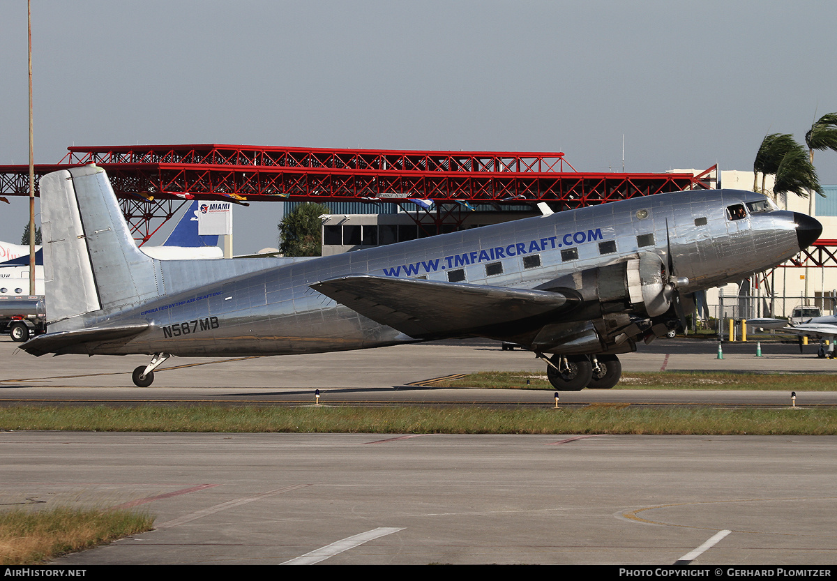 Aircraft Photo of N587MB | Douglas C-117D (DC-3S) | TMF Aircraft | AirHistory.net #451867