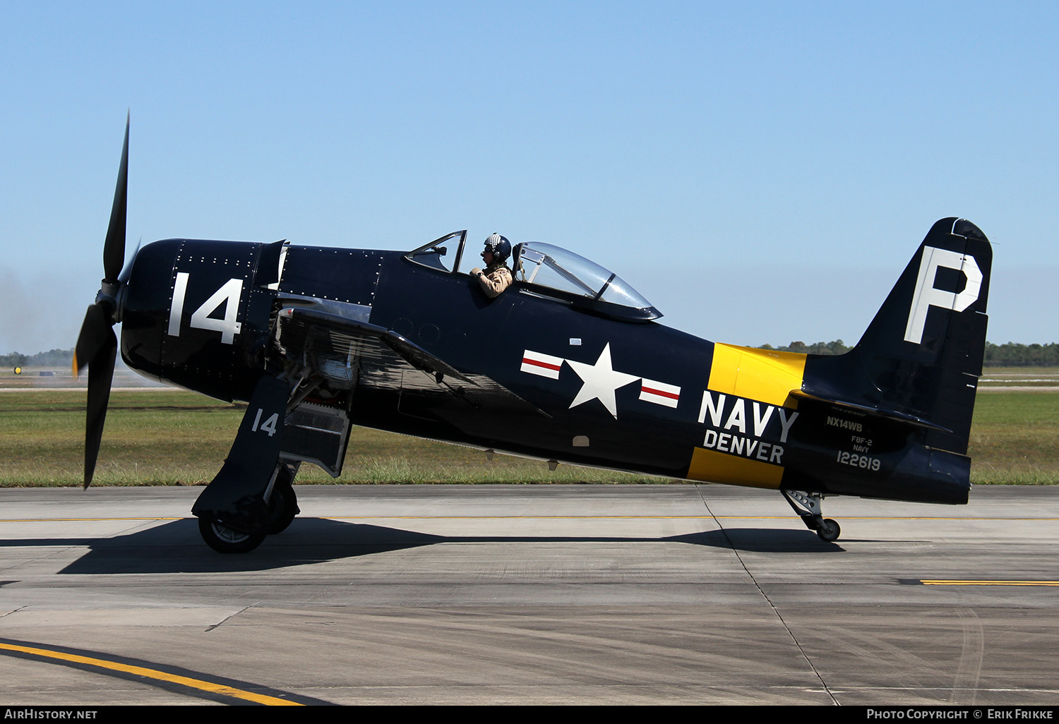 Aircraft Photo of N14WB / NX14WB / 122619 | Grumman F8F-2 Bearcat | USA - Navy | AirHistory.net #451868