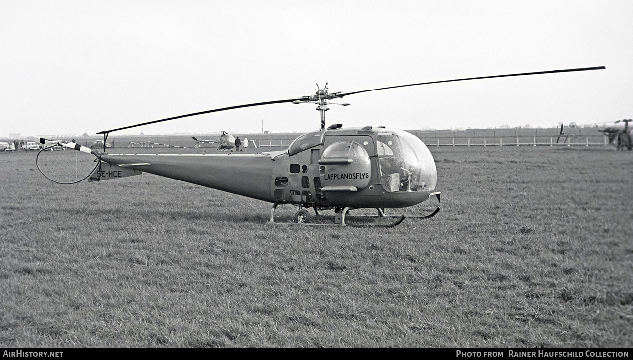 Aircraft Photo of SE-HCE | Agusta AB-47J-2A Ranger | Lapplandsflyg | AirHistory.net #451872