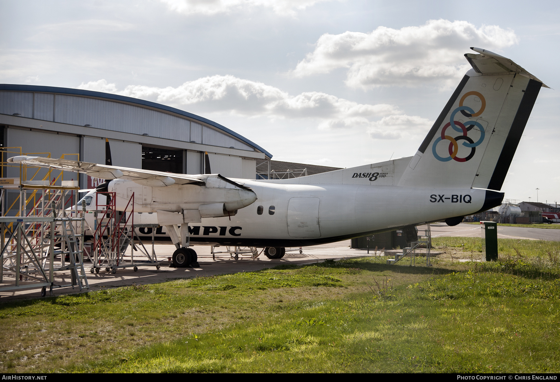 Aircraft Photo of SX-BIQ | De Havilland Canada DHC-8-102A Dash 8 | Olympic | AirHistory.net #451876