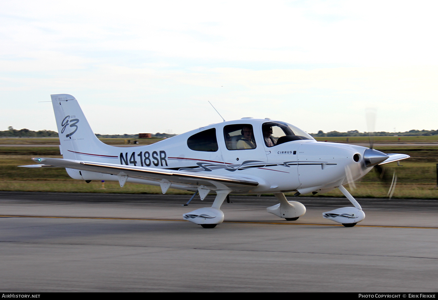 Aircraft Photo of N418SR | Cirrus SR-22 G3-GTS | AirHistory.net #451881