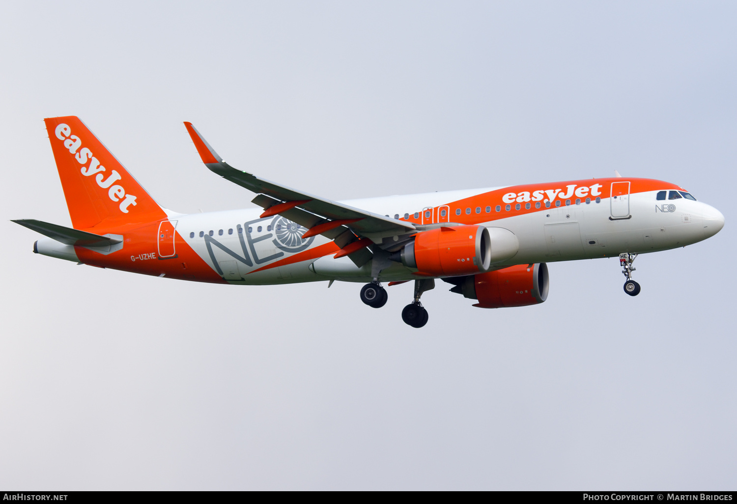 Aircraft Photo of G-UZHE | Airbus A320-251N | EasyJet | AirHistory.net #451884