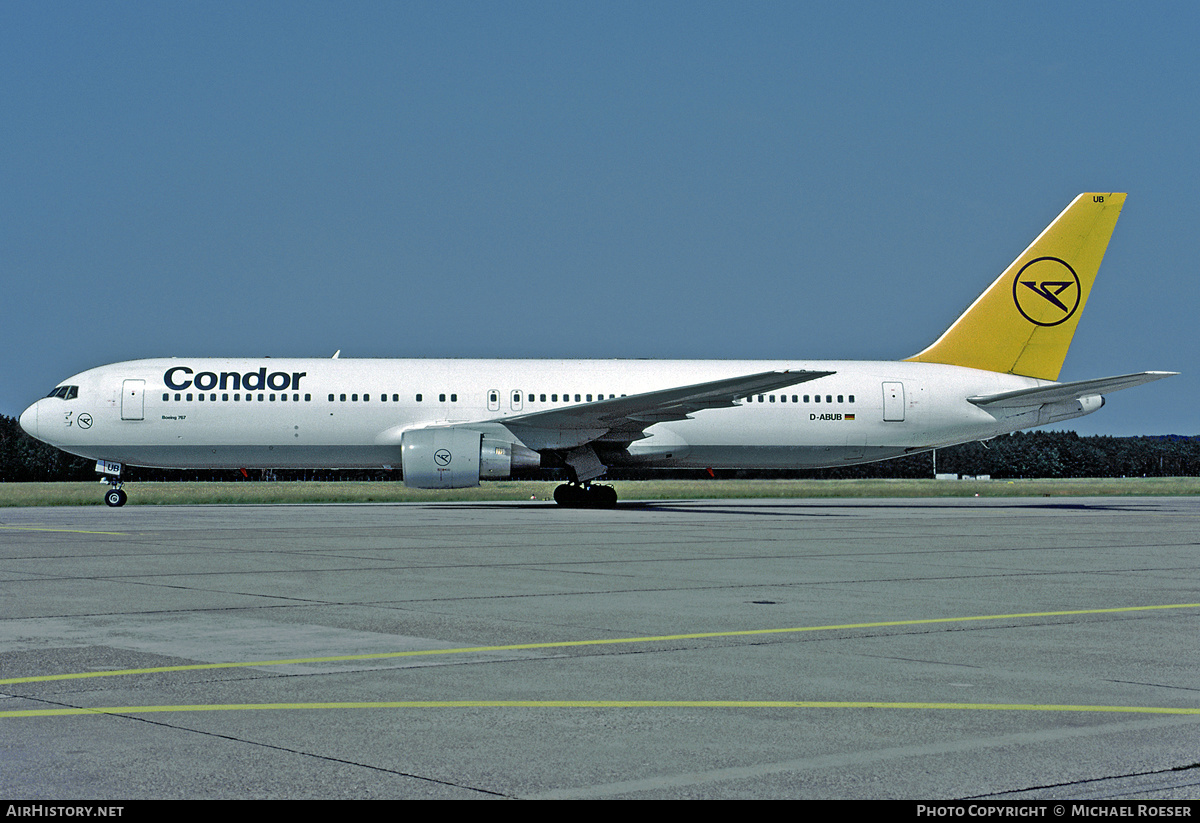 Aircraft Photo of D-ABUB | Boeing 767-330/ER | Condor Flugdienst | AirHistory.net #451915