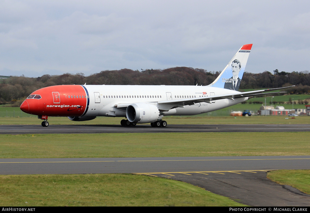 Aircraft Photo of EI-LNG | Boeing 787-8 Dreamliner | Norwegian | AirHistory.net #451930