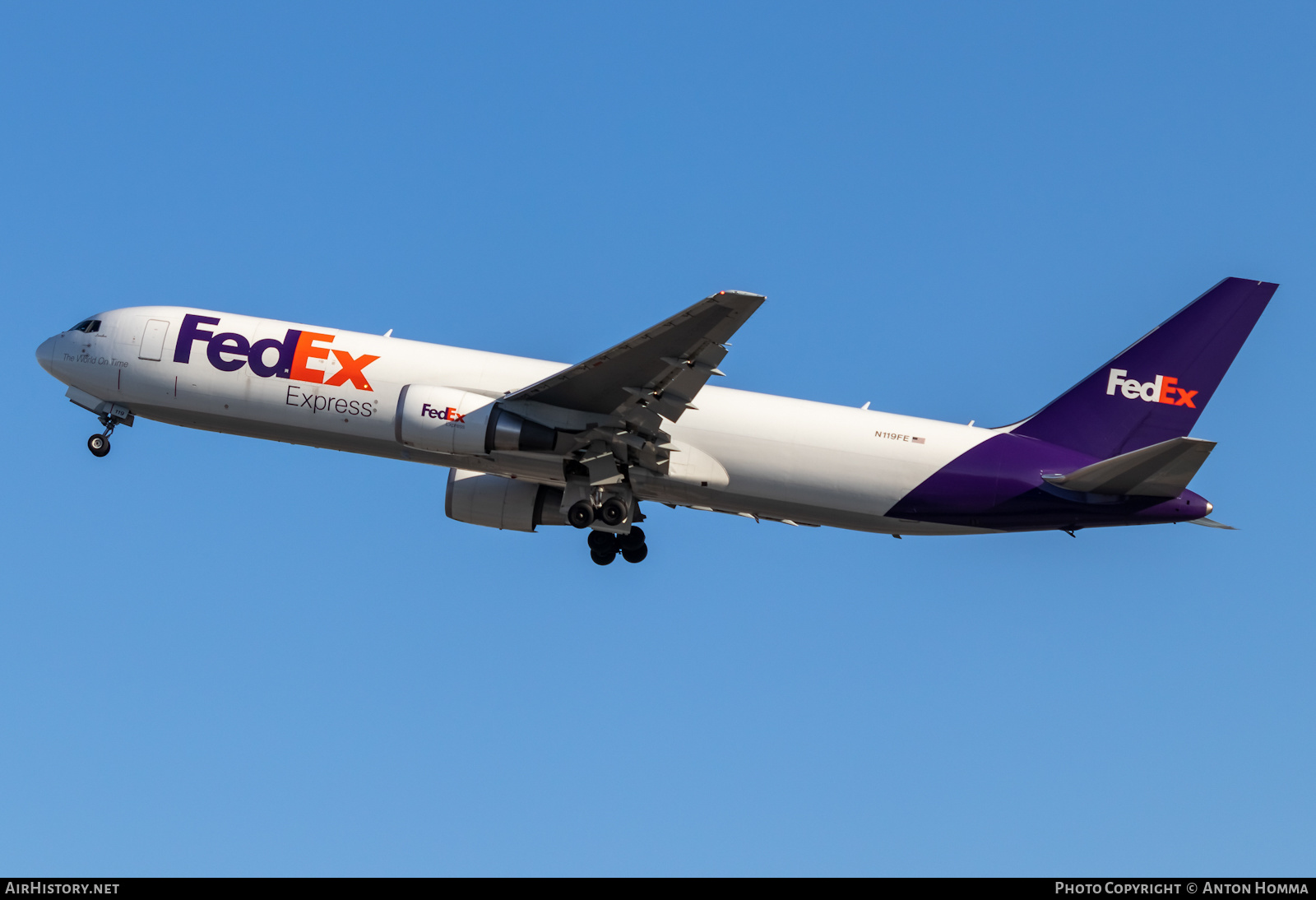 Aircraft Photo of N119FE | Boeing 767-300F | FedEx Express | AirHistory.net #451941