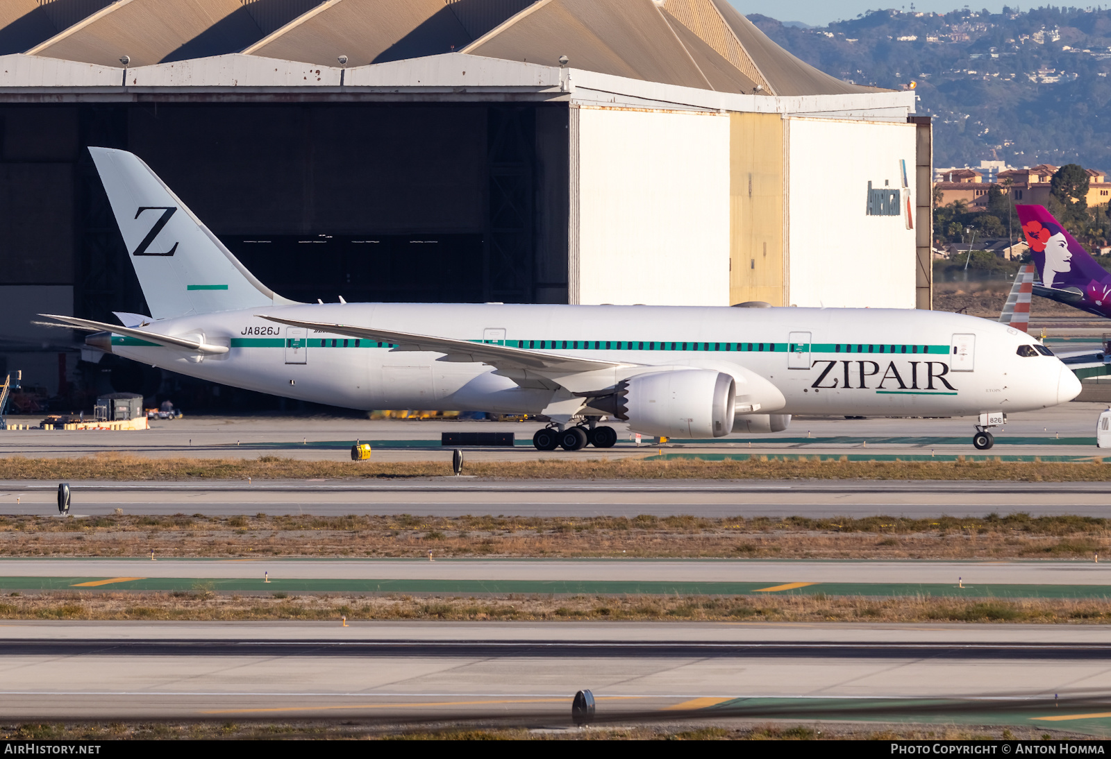 Aircraft Photo of JA826J | Boeing 787-8 Dreamliner | ZipAir | AirHistory.net #451942