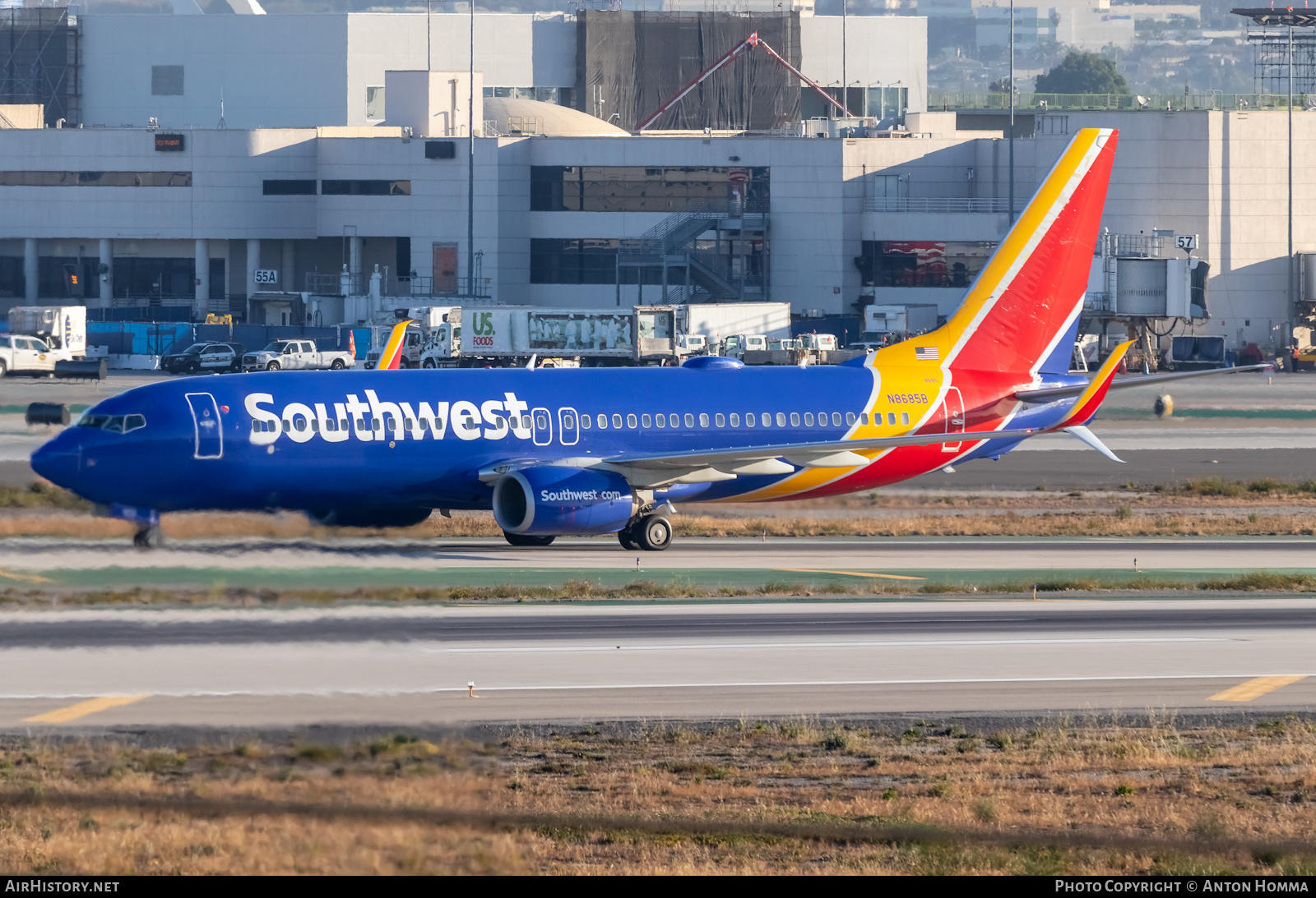 Aircraft Photo of N8685B | Boeing 737-8H4 | Southwest Airlines | AirHistory.net #451957