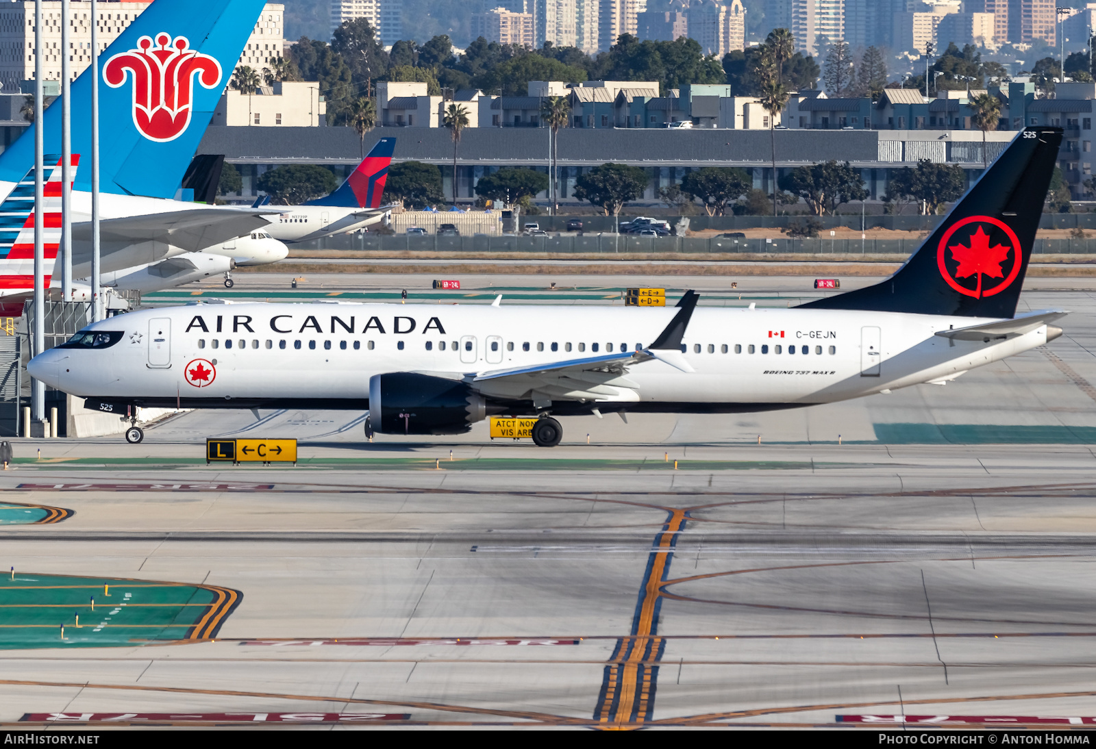 Aircraft Photo of C-GEJN | Boeing 737-8 Max 8 | Air Canada | AirHistory.net #451969