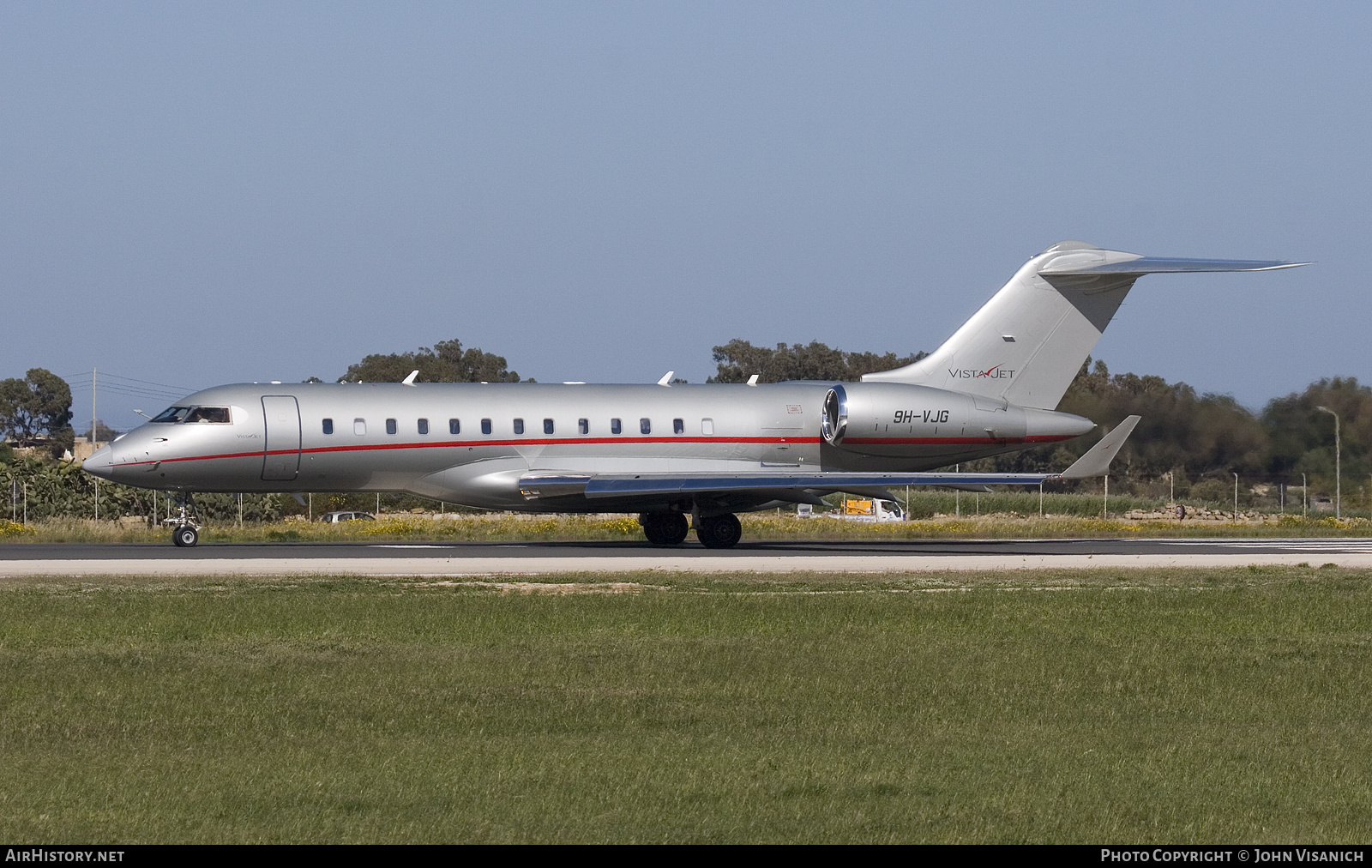 Aircraft Photo of 9H-VJG | Bombardier Global 6000 (BD-700-1A10) | VistaJet | AirHistory.net #452010