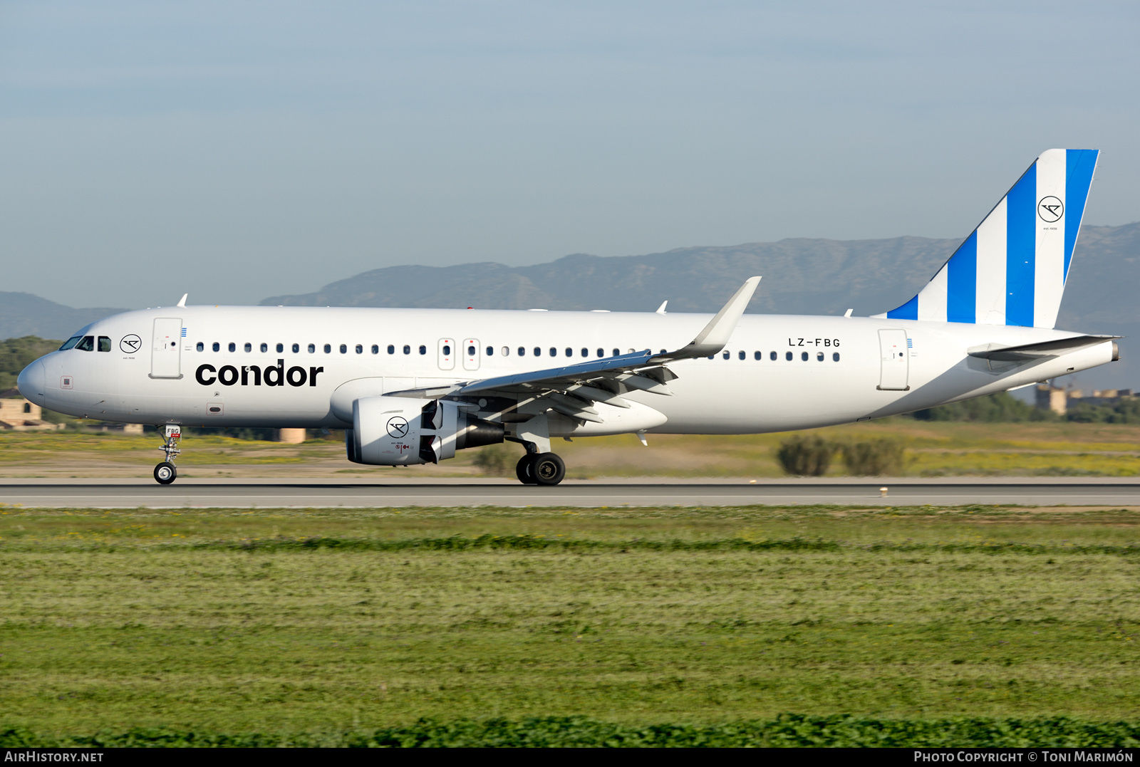 Aircraft Photo of LZ-FBG | Airbus A320-214 | Condor Flugdienst | AirHistory.net #452015