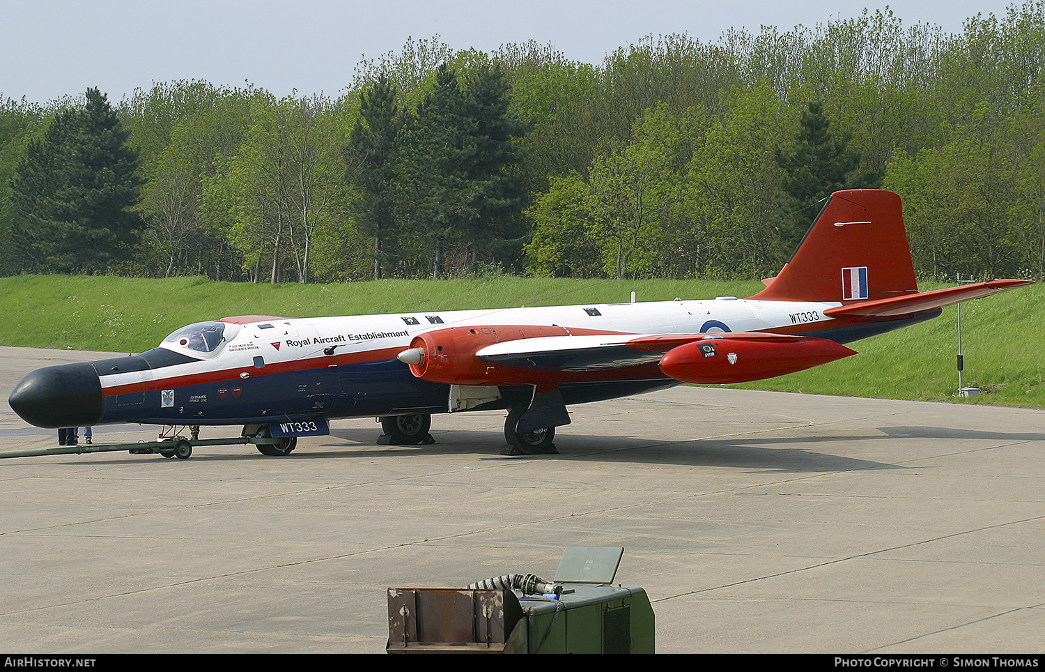 Aircraft Photo of WT333 | English Electric Canberra B6(BS mod) | UK - Air Force | AirHistory.net #452021