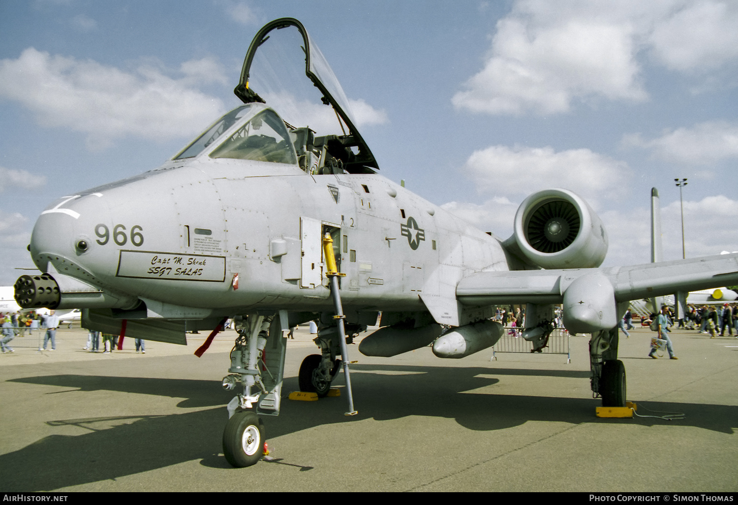 Aircraft Photo of 81-0966 / AF81-966 | Fairchild A-10A Thunderbolt II | USA - Air Force | AirHistory.net #452022
