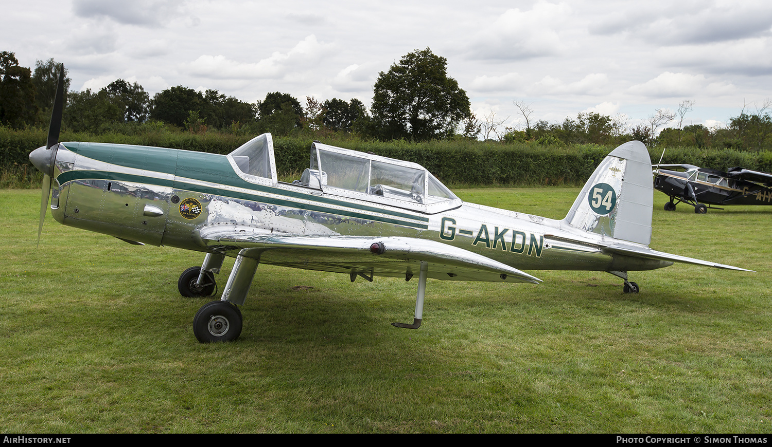 Aircraft Photo of G-AKDN | De Havilland Canada DHC-1A-1 Chipmunk Mk1 | AirHistory.net #452023