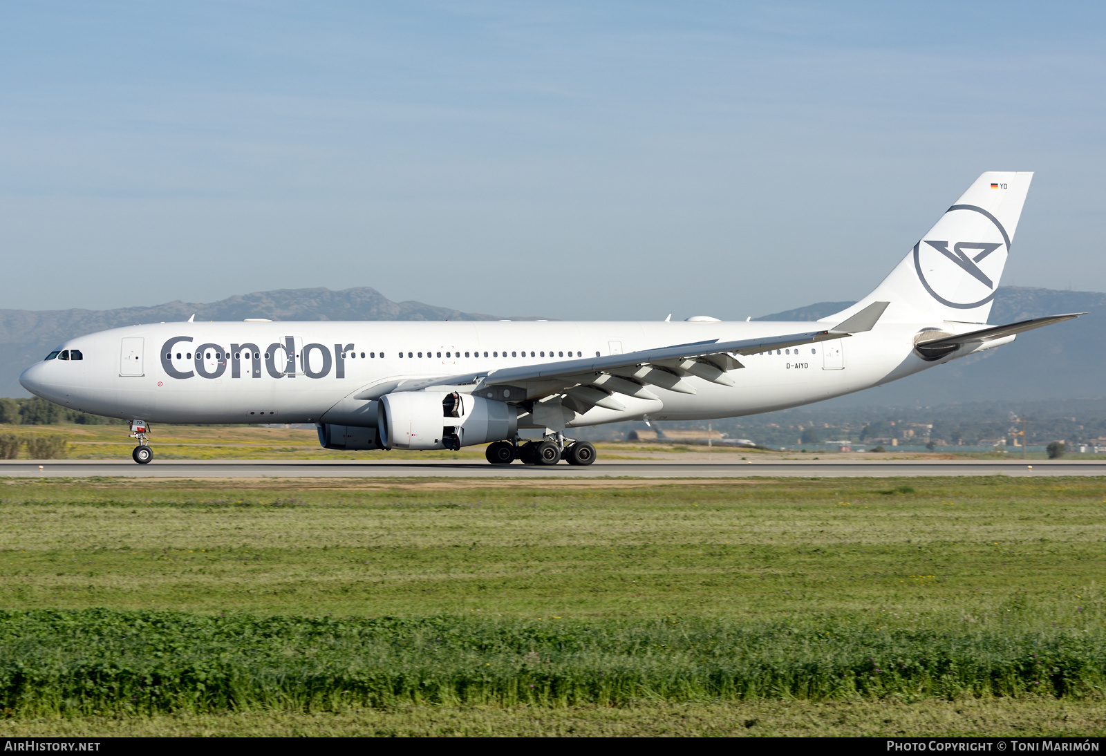 Aircraft Photo of D-AIYD | Airbus A330-243 | Condor Flugdienst | AirHistory.net #452026