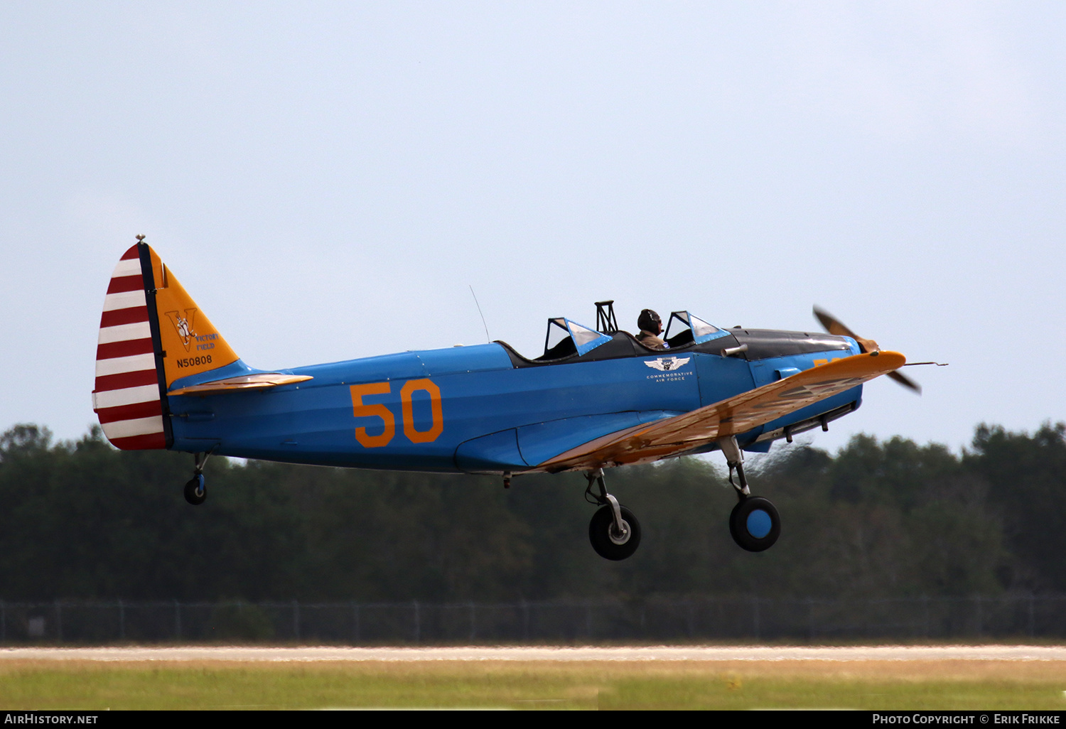 Aircraft Photo of N50808 | Fairchild PT-19A Cornell (M-62A) | Commemorative Air Force | USA - Army | AirHistory.net #452050