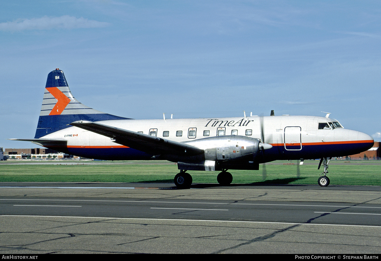 Aircraft Photo of C-FPWS | Convair 640 | Time Air | AirHistory.net #452070