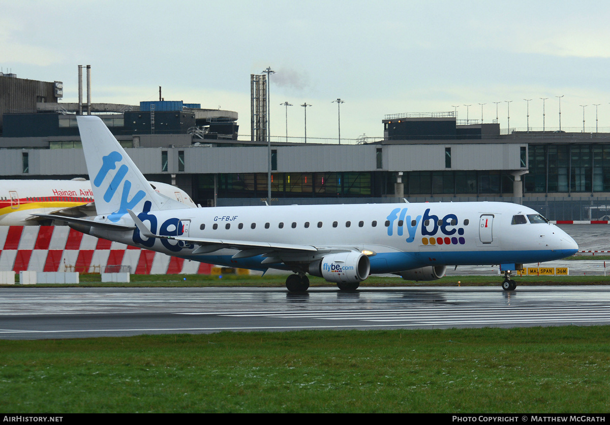 Aircraft Photo of G-FBJF | Embraer 175STD (ERJ-170-200STD) | Flybe | AirHistory.net #452095