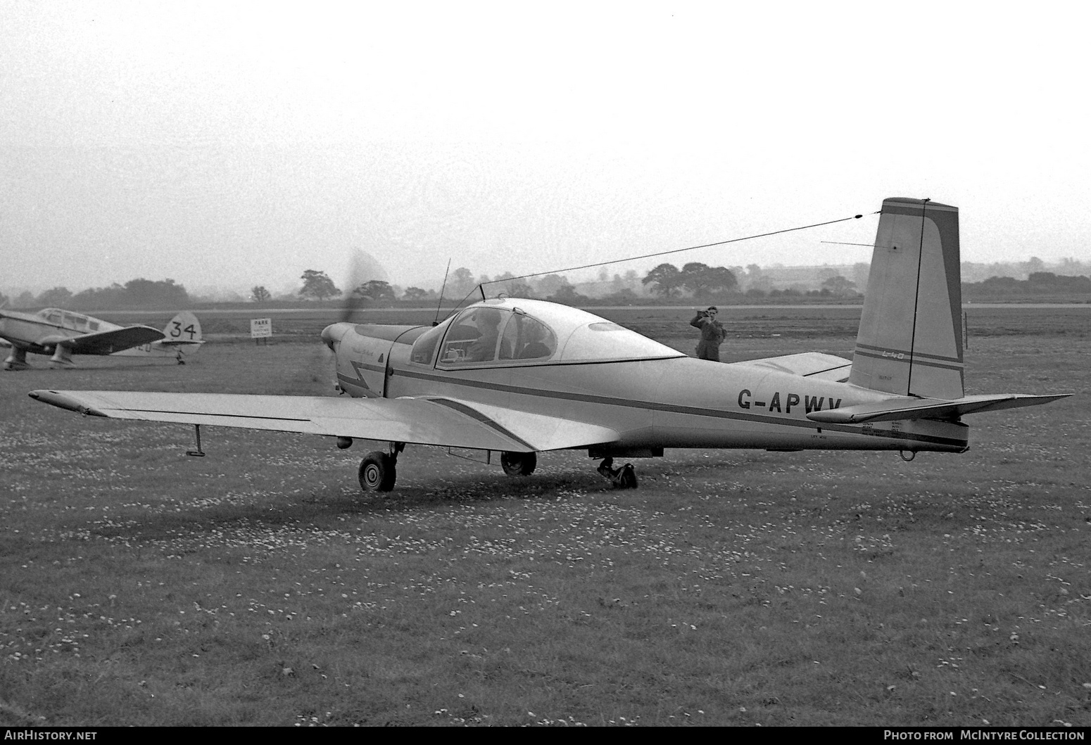 Aircraft Photo of G-APWV | Orličan L-40 Meta Sokol | AirHistory.net #452101