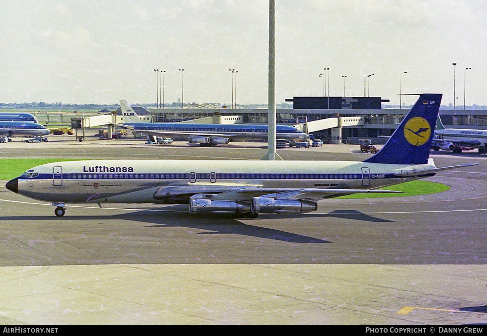 Aircraft Photo of D-ABUF | Boeing 707-330B | Lufthansa | AirHistory.net #452107