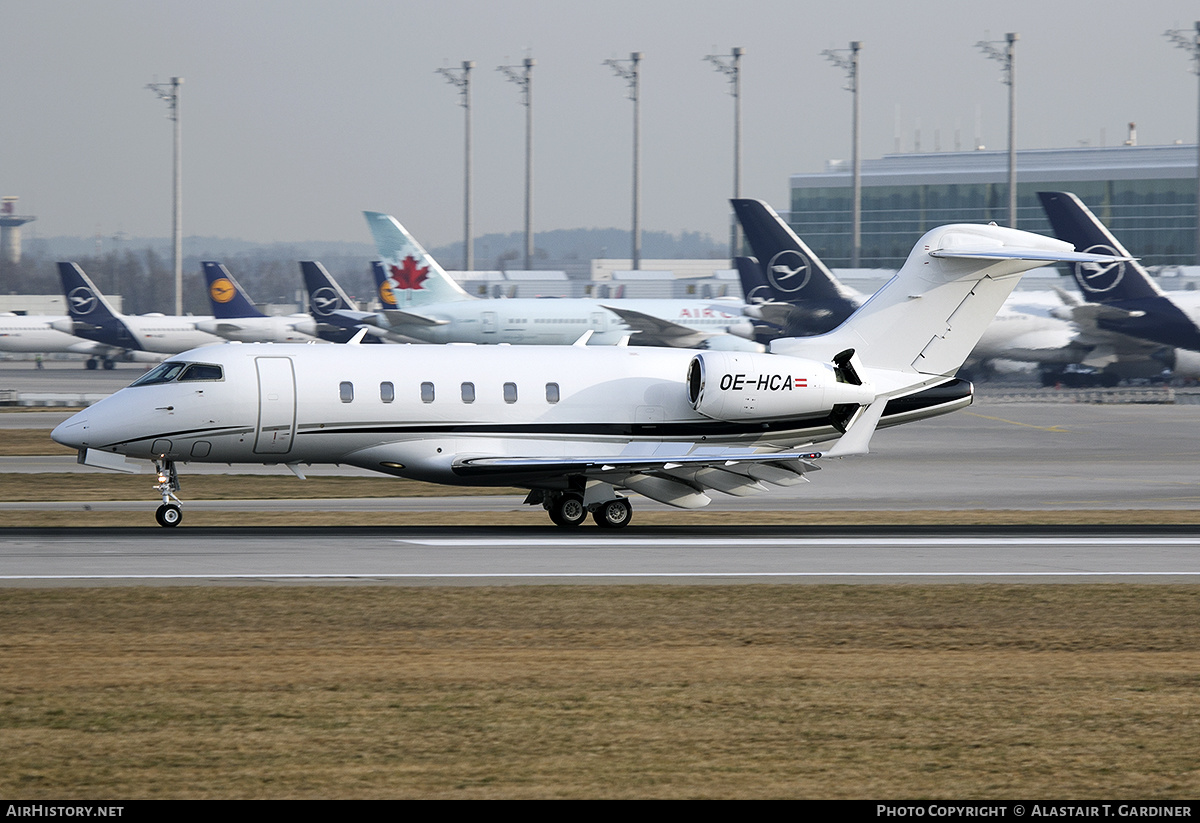 Aircraft Photo of OE-HCA | Bombardier Challenger 300 (BD-100-1A10) | AirHistory.net #452110
