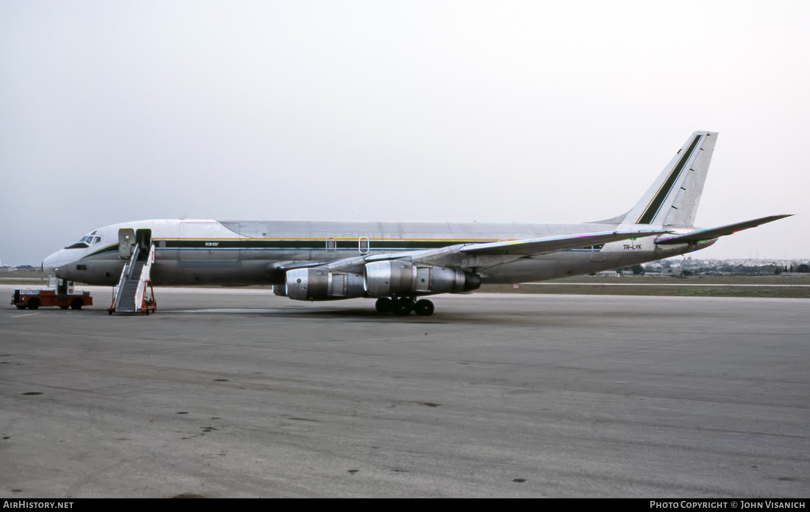 Aircraft Photo of TR-LVK | Douglas DC-8-55(F) | AirHistory.net #452120