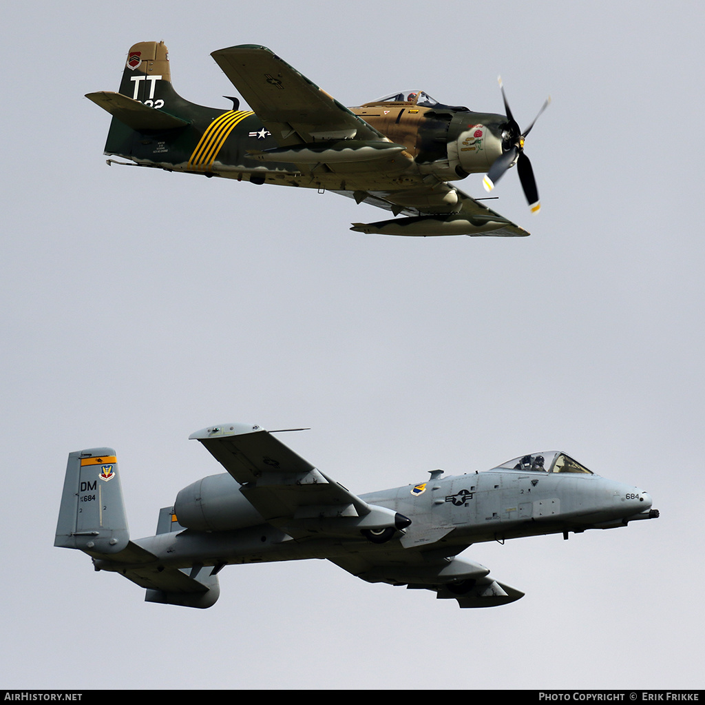 Aircraft Photo of N91945 / NX91945 | Douglas A-1D Skyraider | USA - Air Force | AirHistory.net #452153