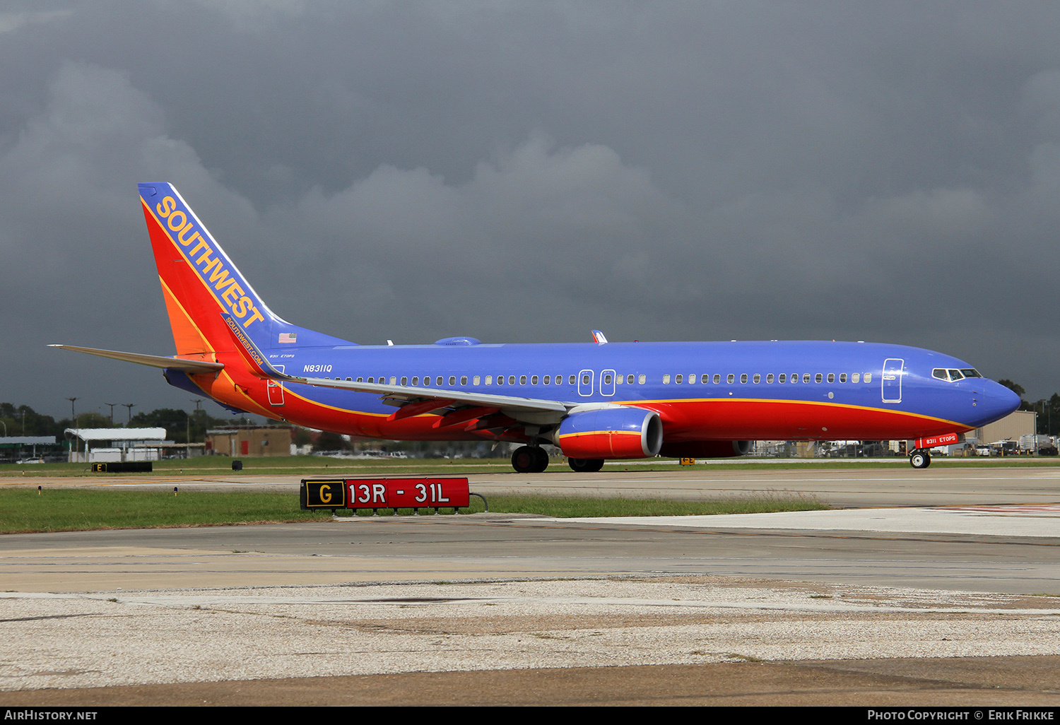 Aircraft Photo of N8311Q | Boeing 737-8H4 | Southwest Airlines | AirHistory.net #452162