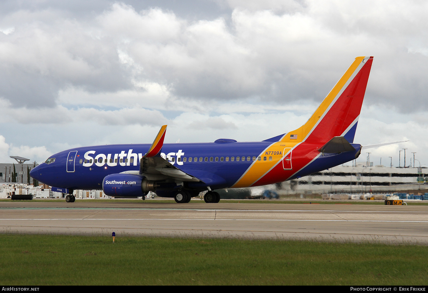 Aircraft Photo of N7709A | Boeing 737-76N | Southwest Airlines | AirHistory.net #452165