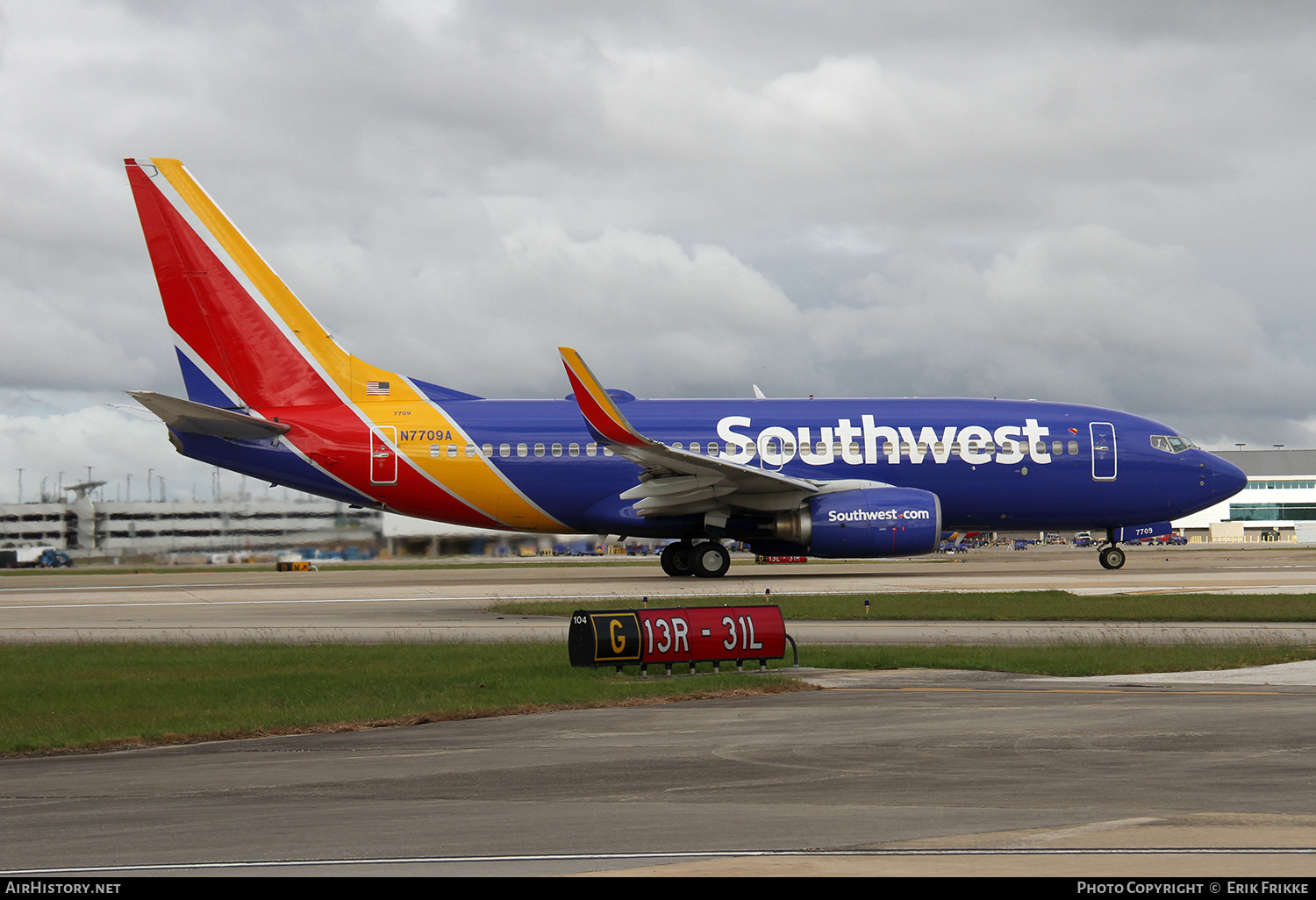 Aircraft Photo of N7709A | Boeing 737-76N | Southwest Airlines | AirHistory.net #452167