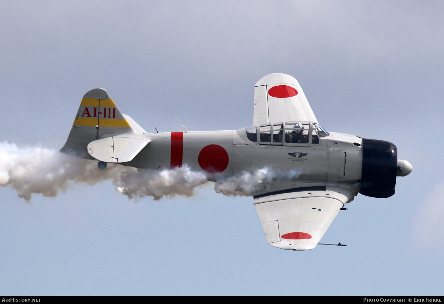 Aircraft Photo of N4447 / AI-111 | North American T-6 / A6M Zero (mod) | Commemorative Air Force | Japan - Navy | AirHistory.net #452182