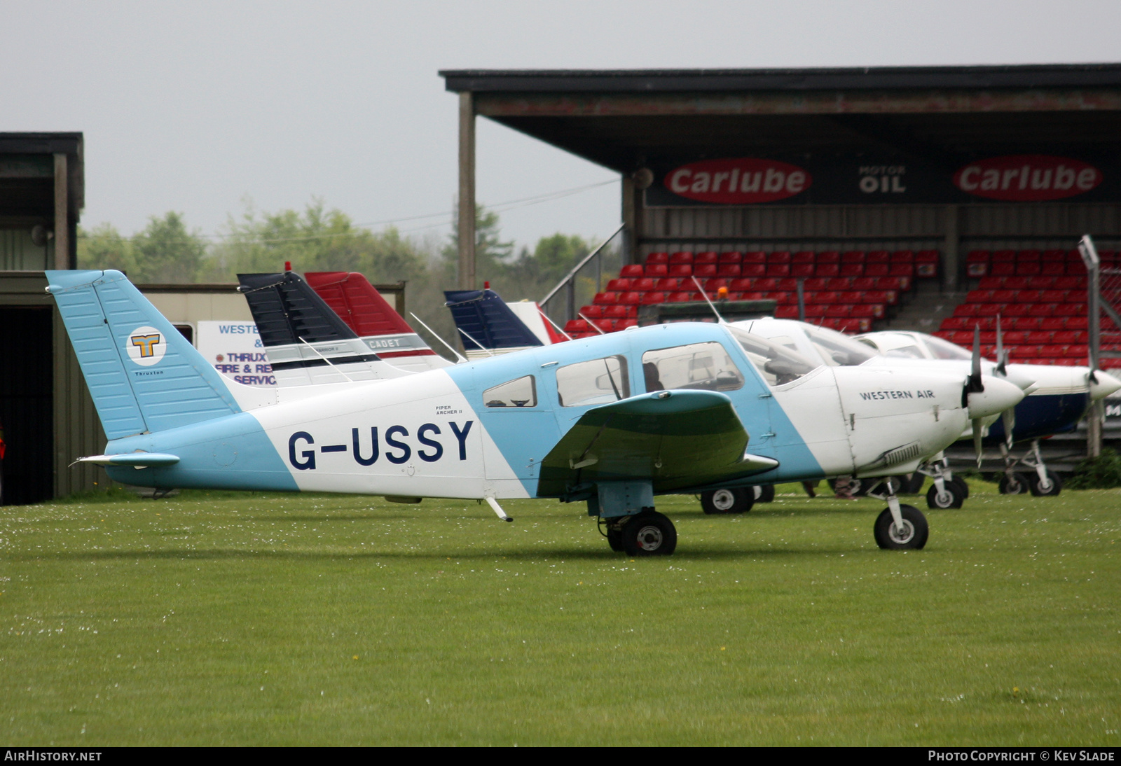 Aircraft Photo of G-USSY | Piper PA-28-181 Archer II | Western Air Thruxton | AirHistory.net #452205