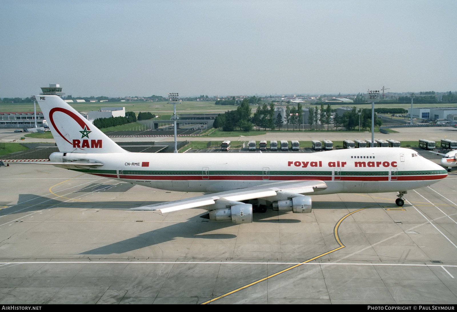 Aircraft Photo of CN-RME | Boeing 747-2B6BM | Royal Air Maroc - RAM | AirHistory.net #452240