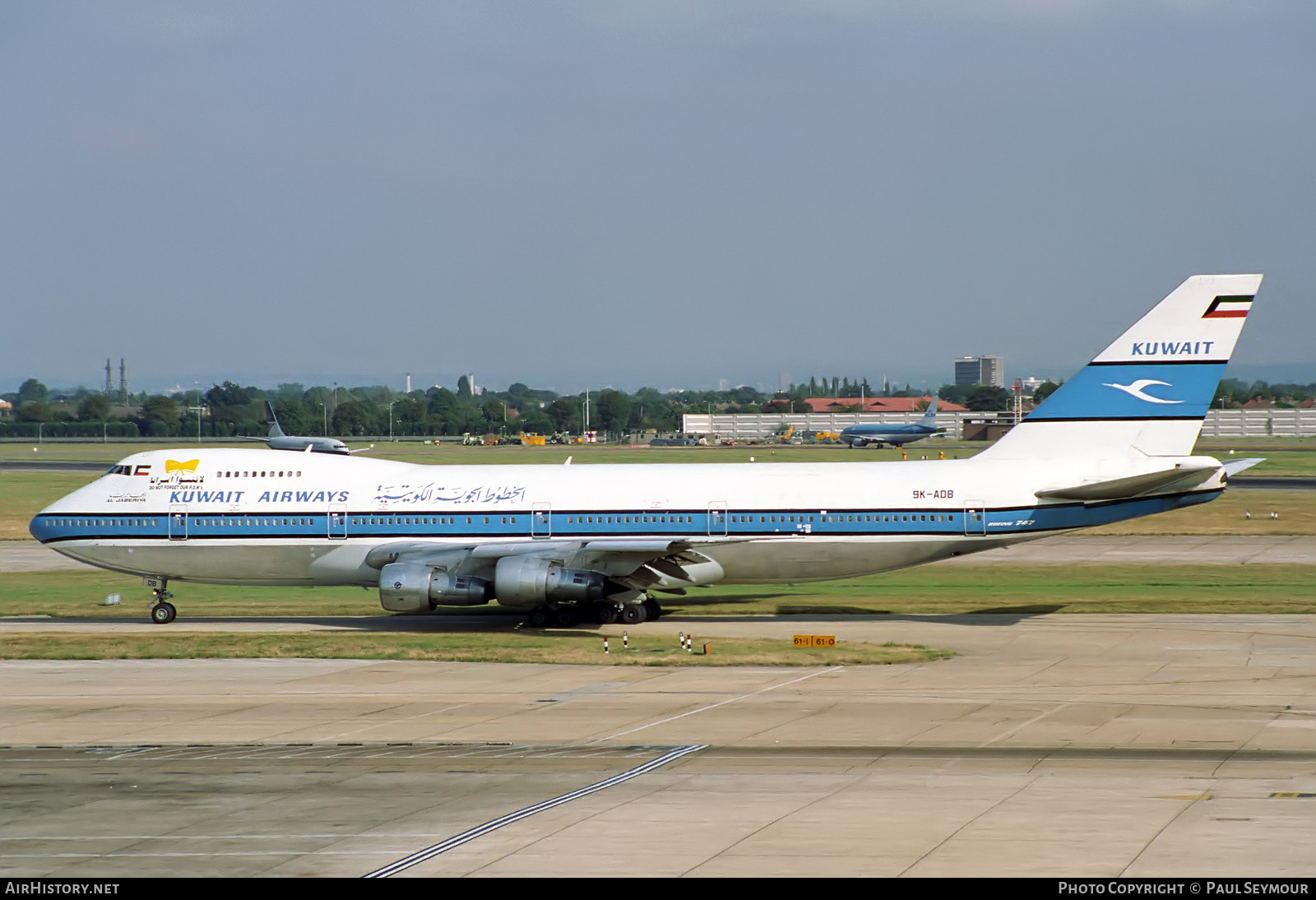 Aircraft Photo of 9K-ADB | Boeing 747-269BM | Kuwait Airways | AirHistory.net #452247