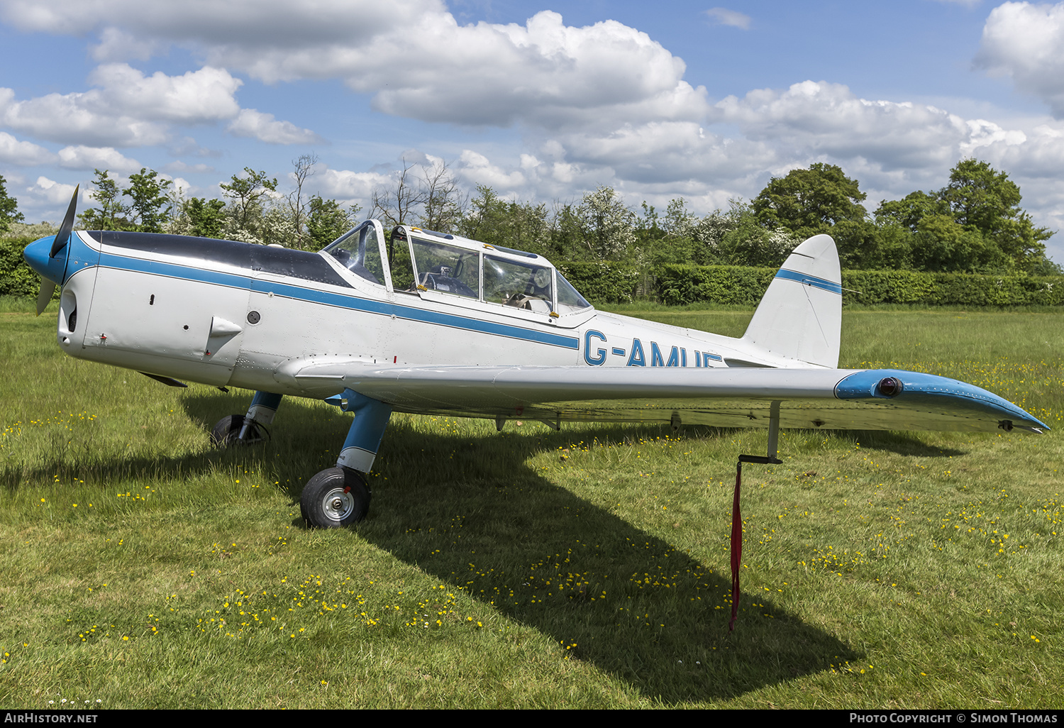Aircraft Photo of G-AMUF | De Havilland DHC-1 Chipmunk Mk21 | AirHistory.net #452248