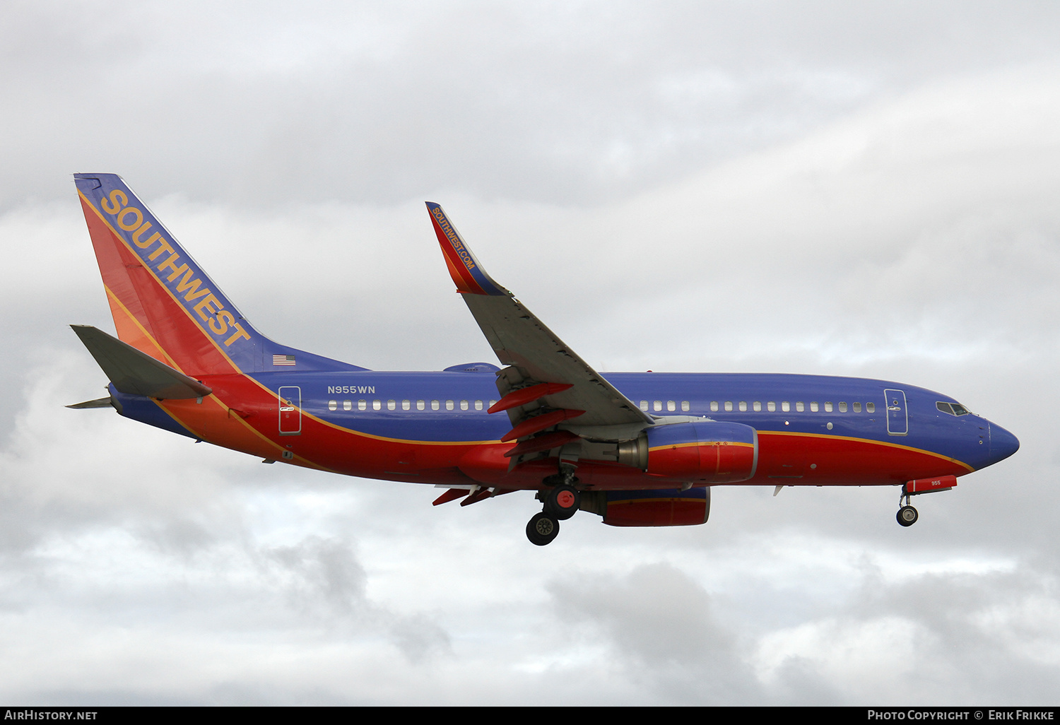 Aircraft Photo of N955WN | Boeing 737-7H4 | Southwest Airlines | AirHistory.net #452257