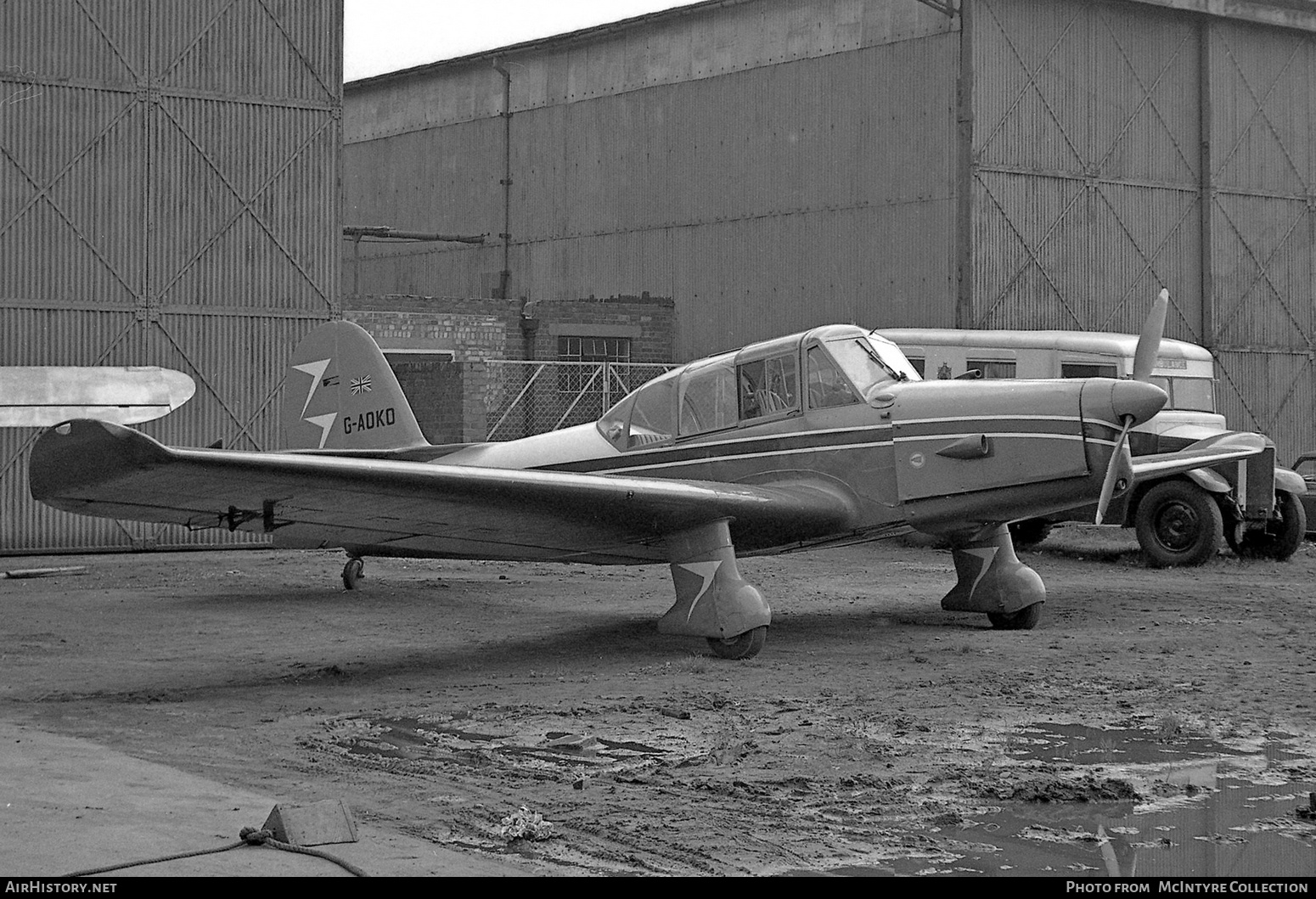 Aircraft Photo of G-AOKO | Percival P.40 Prentice T1 | AirHistory.net #452283