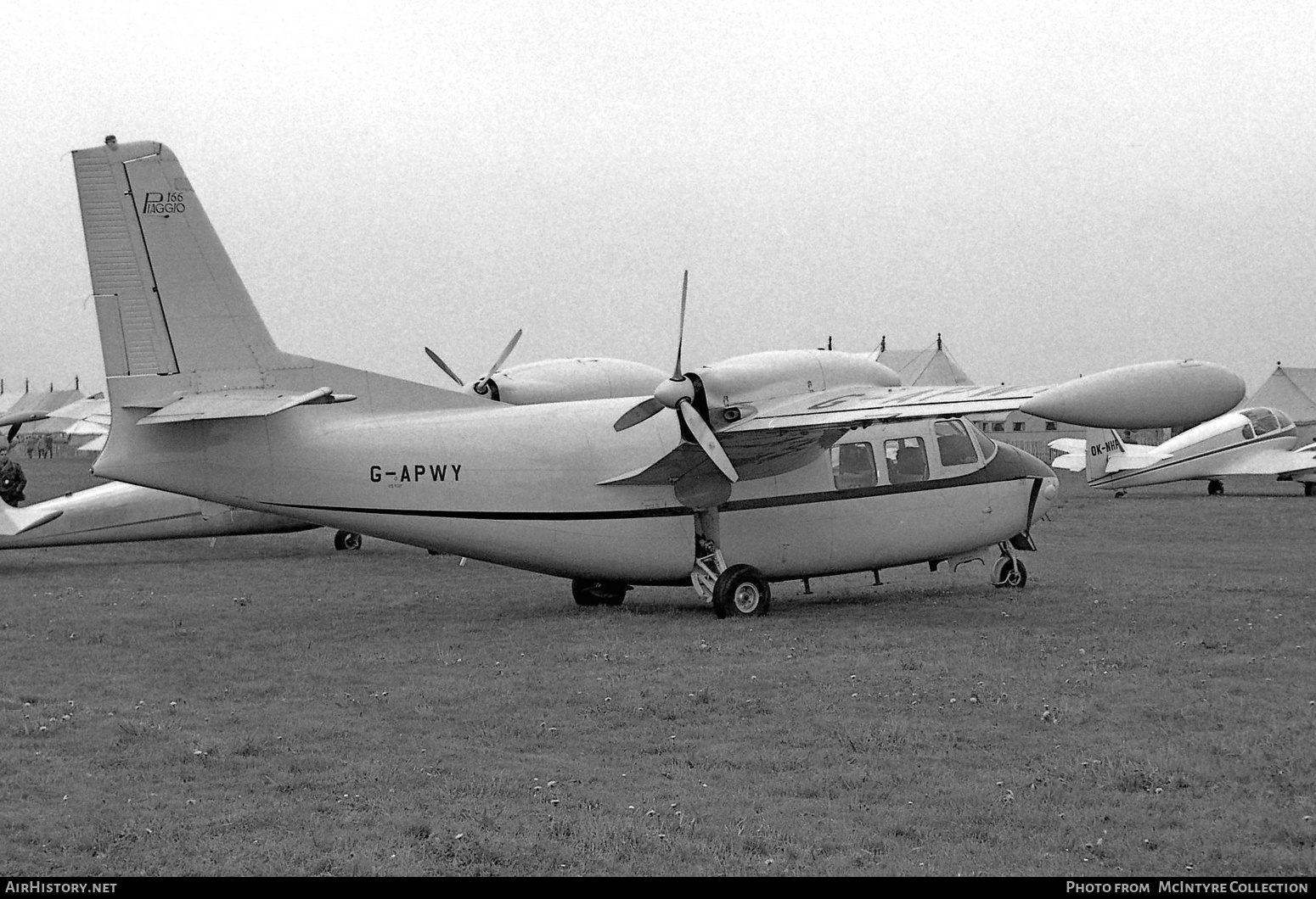 Aircraft Photo of G-APWY | Piaggio P-166 | AirHistory.net #452286