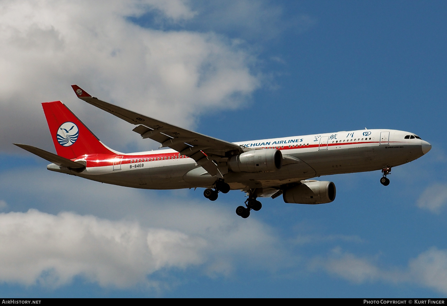 Aircraft Photo of B-8468 | Airbus A330-243 | Sichuan Airlines | AirHistory.net #452320