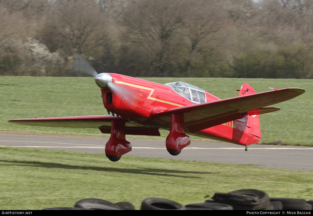 Aircraft Photo of G-HEKL | Percival E.2 Replica Mew Gull | AirHistory.net #452340