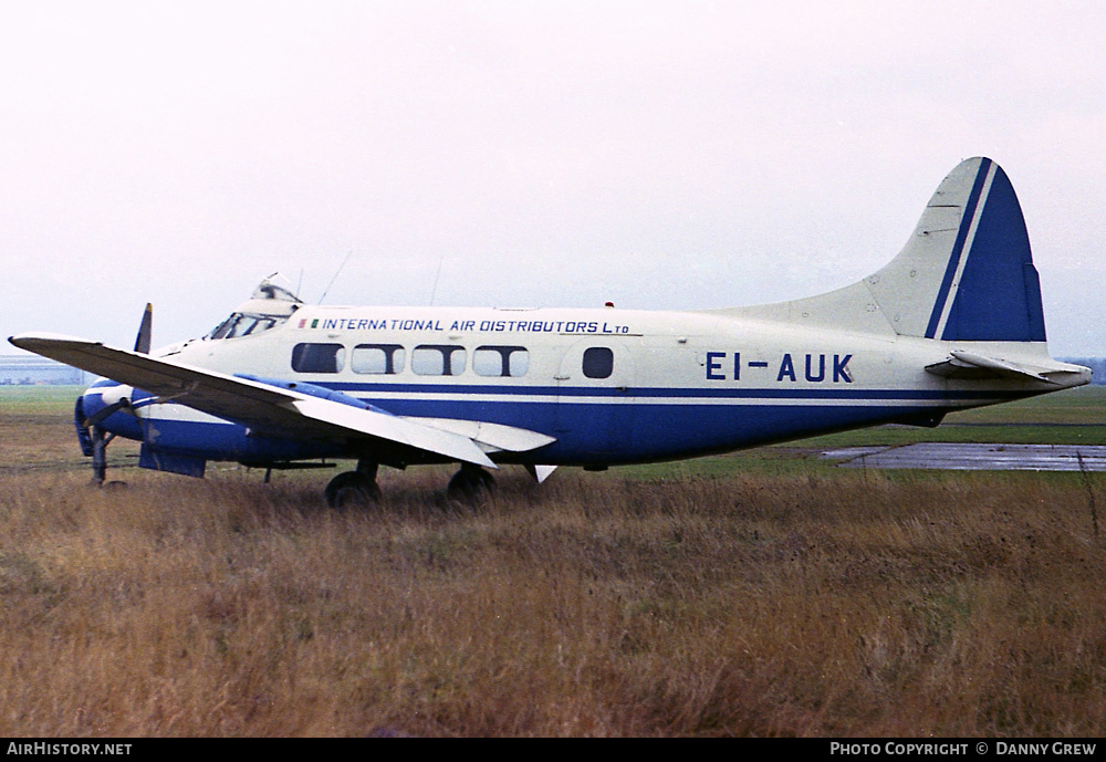 Aircraft Photo of EI-AUK | De Havilland D.H. 104 Dove 6 | International Air Distributors | AirHistory.net #452356