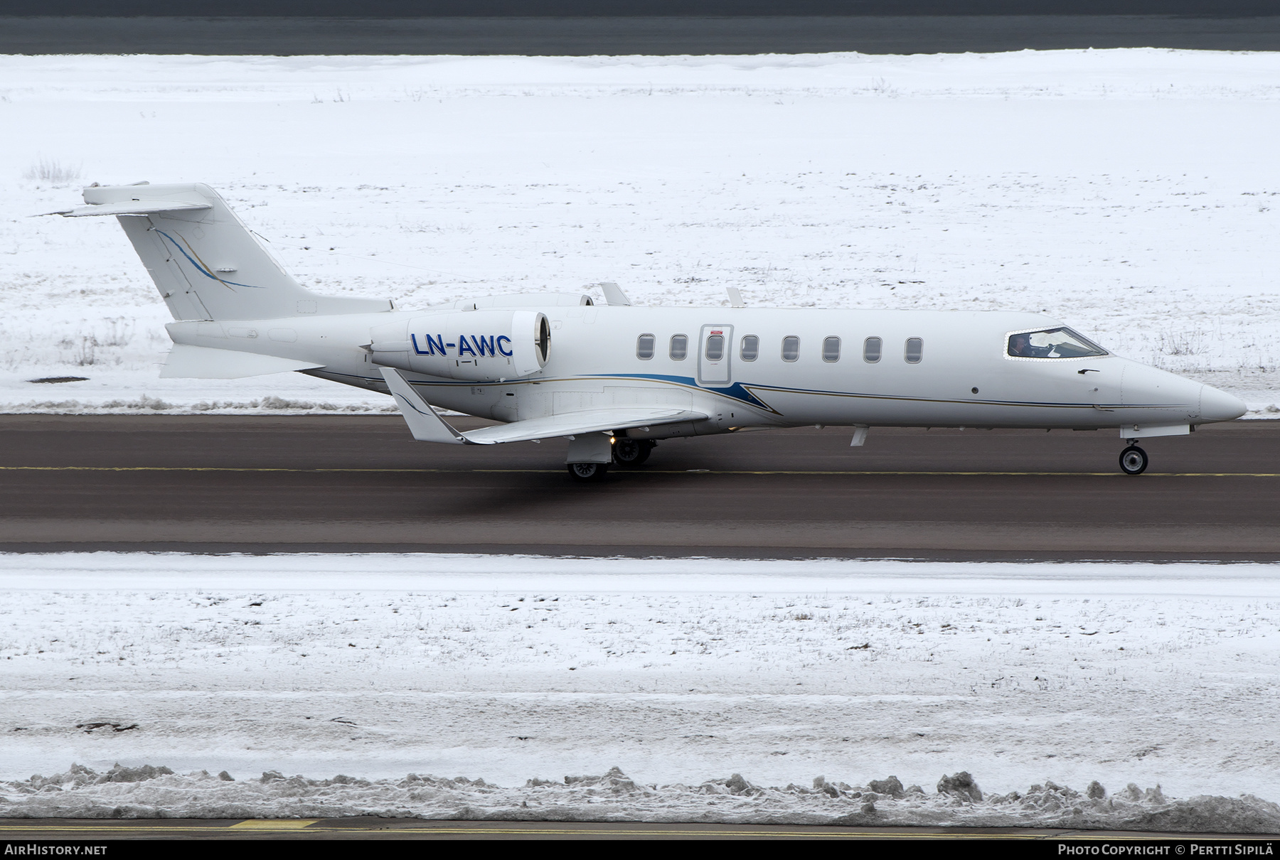 Aircraft Photo of LN-AWC | Learjet 45 | AirHistory.net #452359