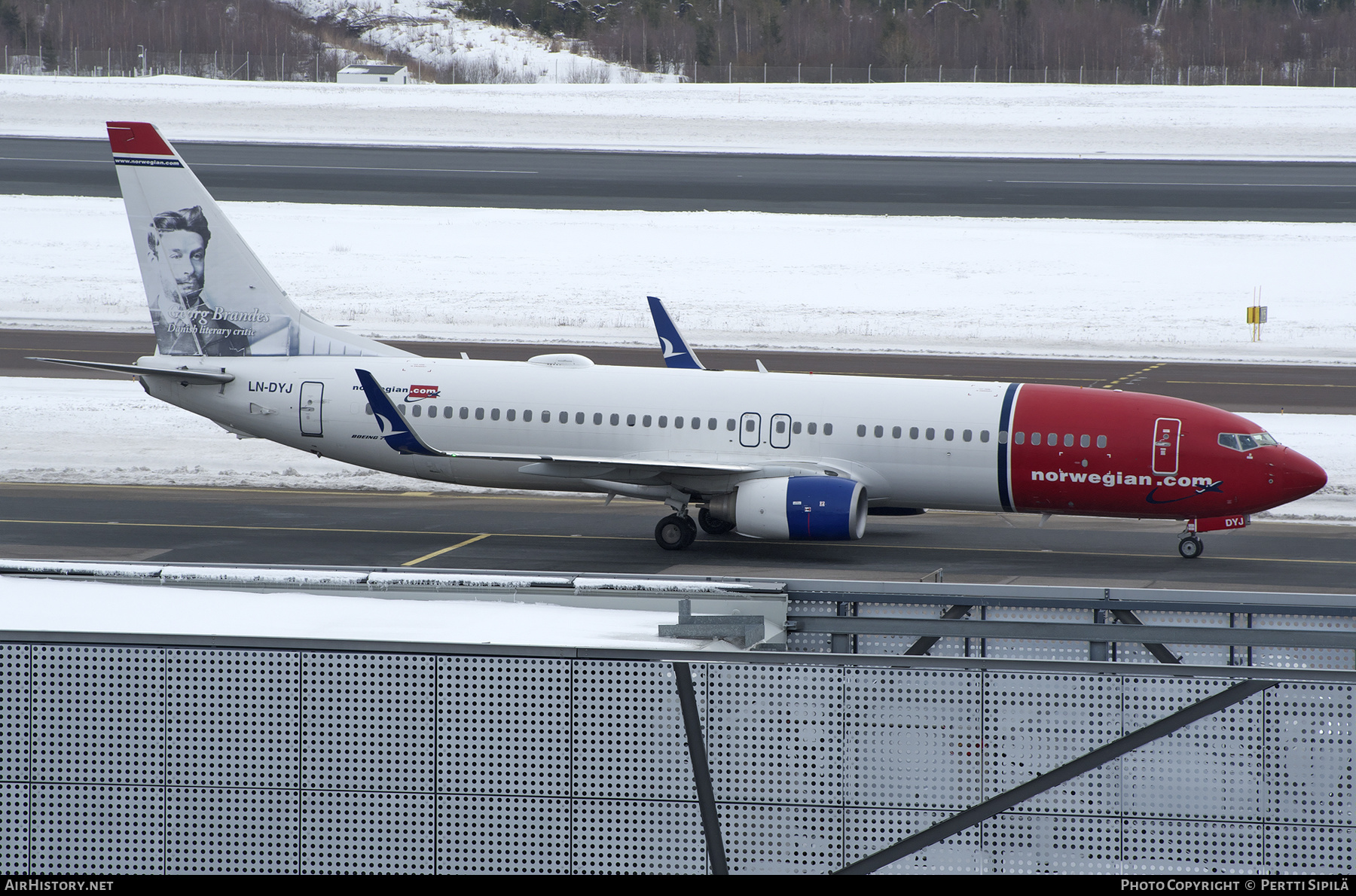 Aircraft Photo of LN-DYJ | Boeing 737-8JP | Norwegian | AirHistory.net #452363