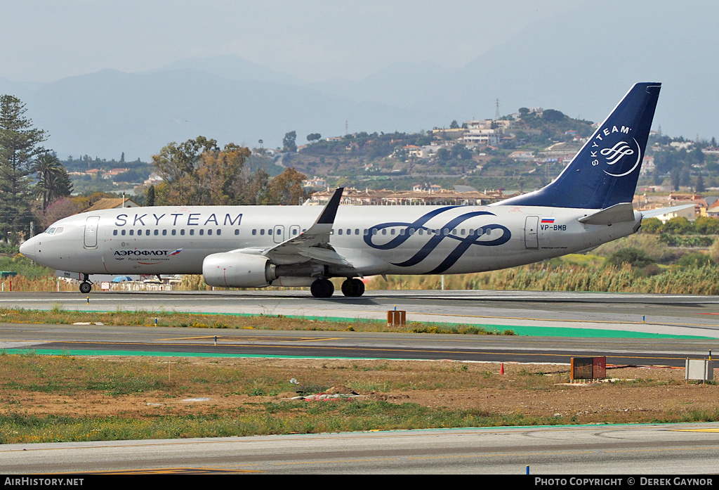 Aircraft Photo of VP-BMB | Boeing 737-800 | Aeroflot - Russian Airlines | AirHistory.net #452365