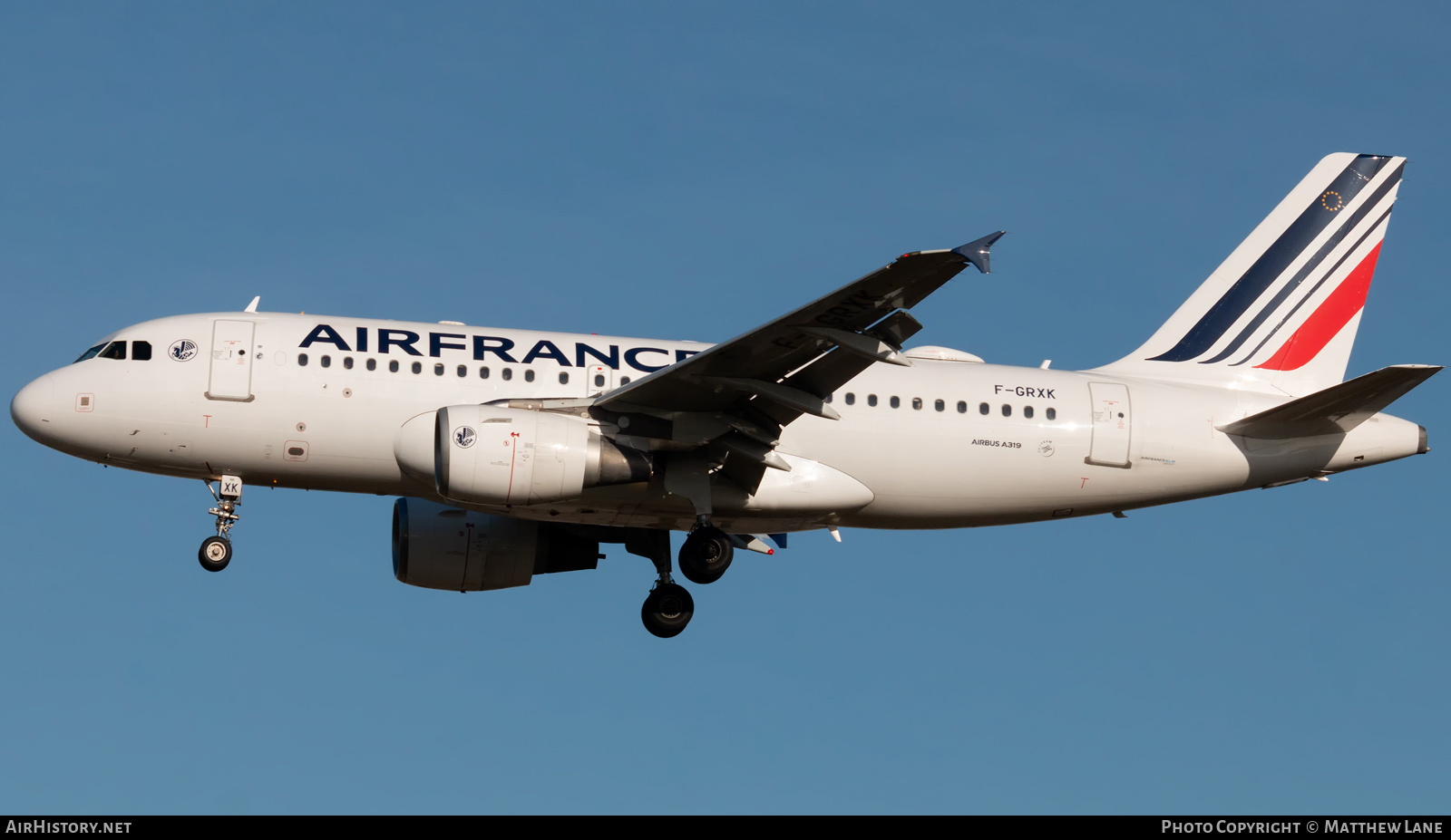 Aircraft Photo of F-GRXK | Airbus A319-115LR | Air France | AirHistory.net #452371