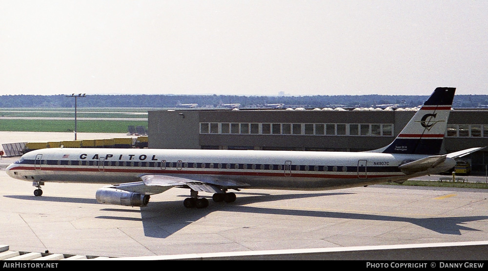 Aircraft Photo of N4907C | McDonnell Douglas DC-8-63(F) | Capitol International Airways | AirHistory.net #452378